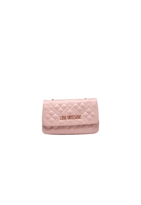 MOSCHINO - Капитонирана чанта през рамо от еко кожа