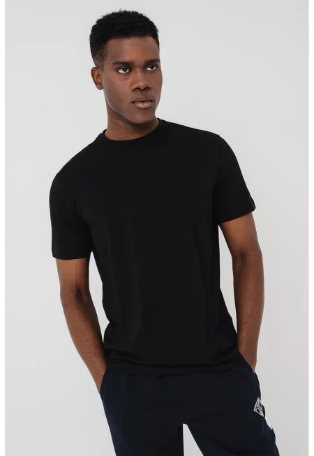 Памучна тениска с релефно лого