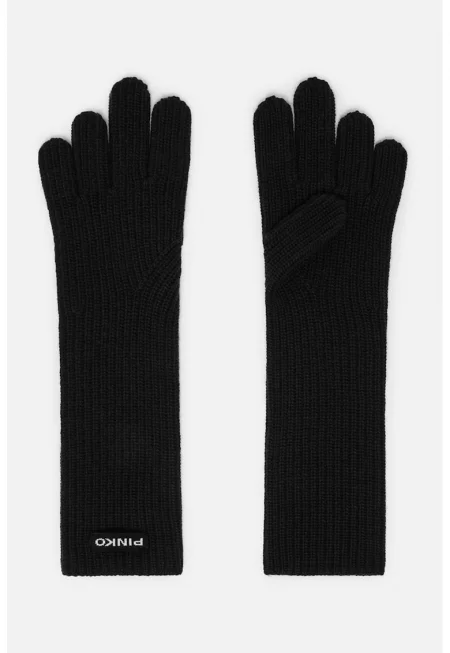 Плетени ръкавици с вълна