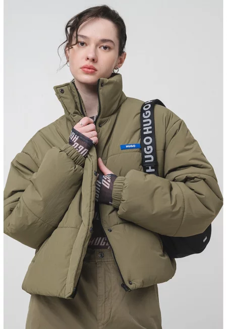 Подплатено зимно яке с лого