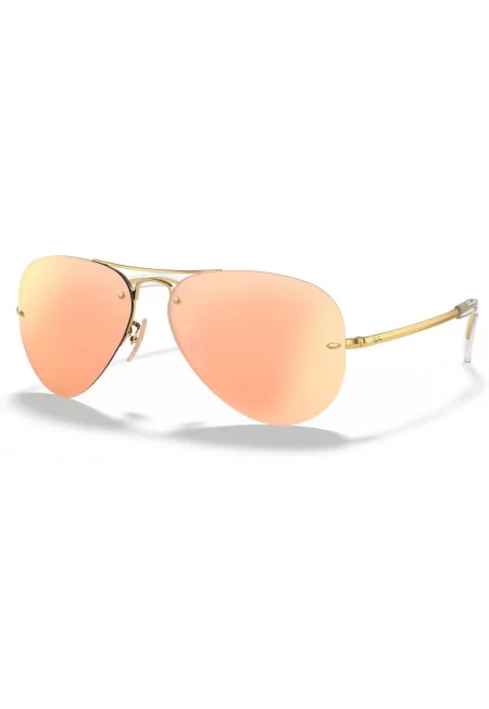 Ray Ban - Слънчеви очила Aviator с огледални стъкла