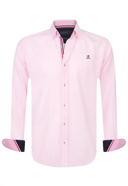 Риза с копчета на яката