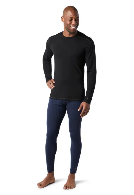 Ски блуза от мериносова вълна - Черен