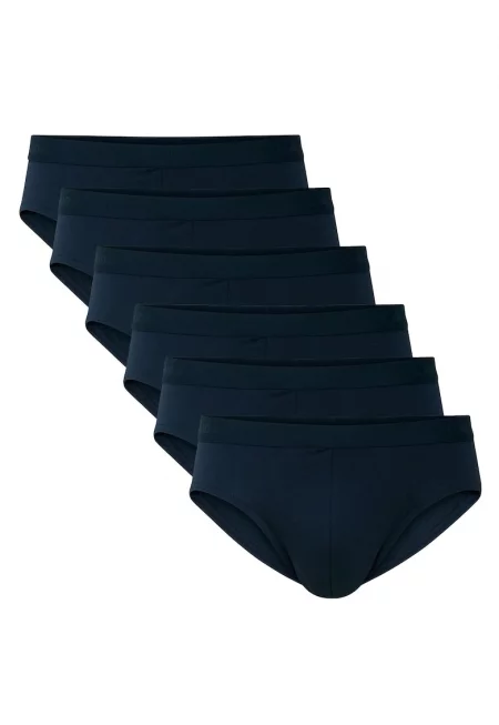 Слипове с памук 174129 - 6 чифта - Тъмносин