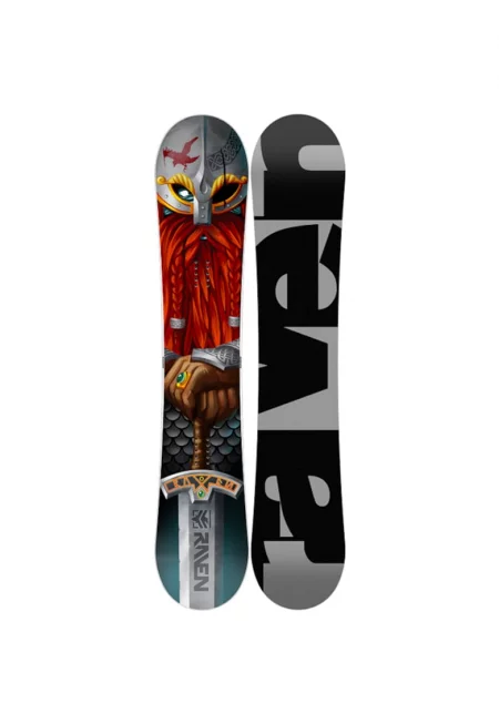 Сноуборд дъска - Гарван - Джудже - Многоцветен