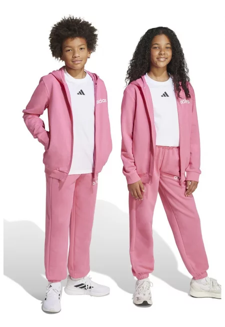 Спортен екип с лого - Розово