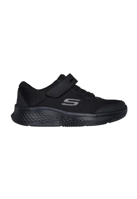 Спортни обувки Skech-Lite Pro с велкро и еко кожа - Черен