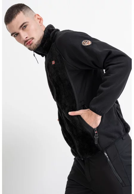 Суитшърт Titanoz с цип - Черен