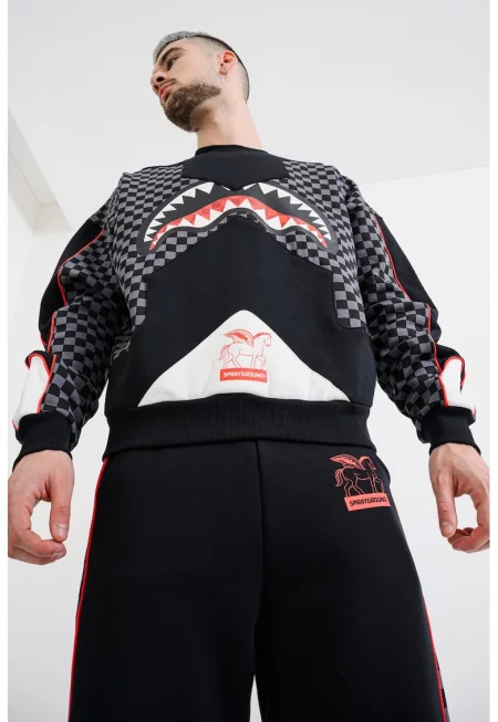 Суитшърт Triple Decker с принт