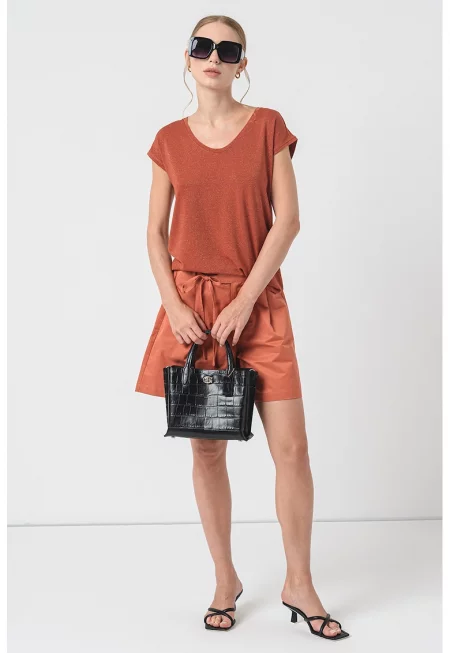 Тениска Billo с бляскави елементи