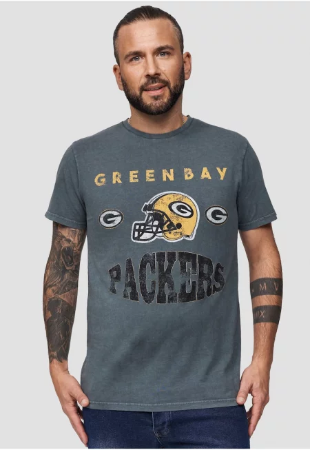 Тениска от памук с щампа NFL Green Bay Packers 3291