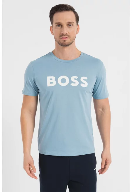 Тениска Thinking с гумирано лого