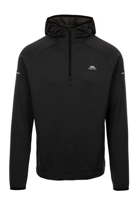 Трекинг худи Montgo - Черен