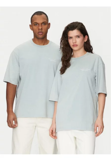 Унисекс тениска -  305038616 - Органичен памук - Зелена - Зелен