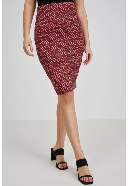 Вталена миди пола с шарка