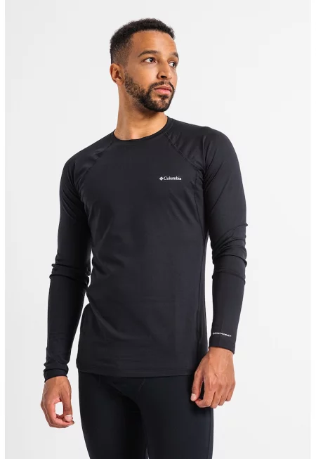 Базова блуза Heavyweight за ски у сноуборд - Избеляло черно