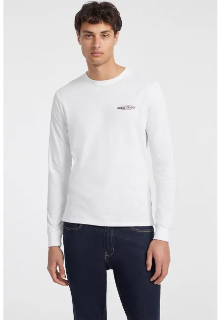 Блуза с дълги ръкави и лого