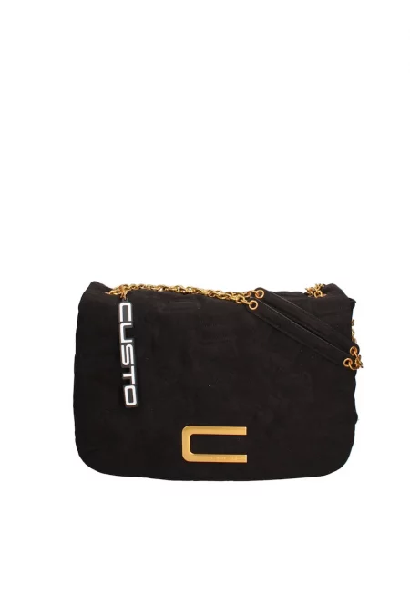 Чанта за рамо от еко кожа - Черен