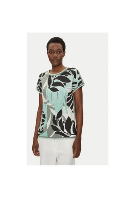 Дамска блуза  11105070 - Памук - Зелен - Зелен