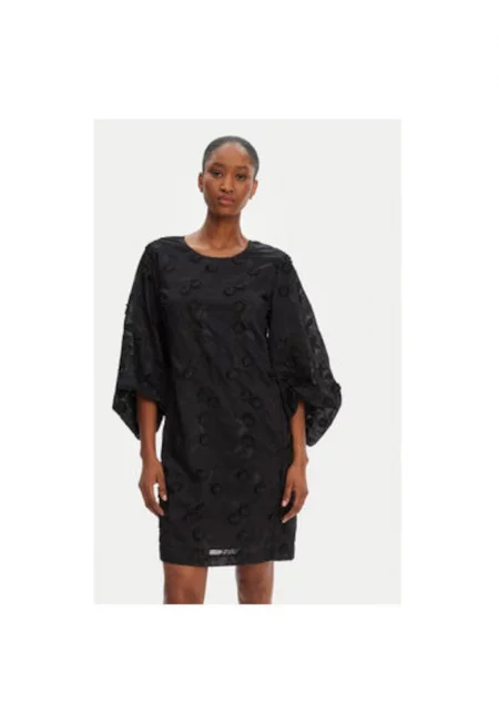 Дамска блуза  252131625225 - Тенсел/Полиамид - Черна