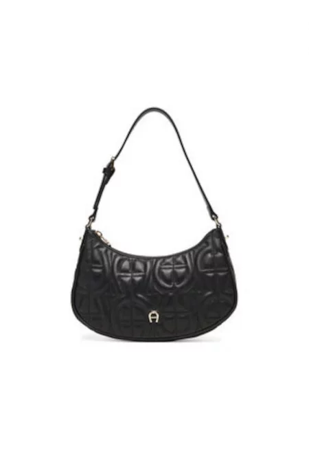 Дамска чанта -  305521828 - естествена кожа - черен