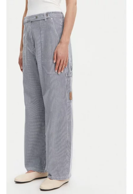 Дамски дънки -  304893025 - Органичен памук - Син