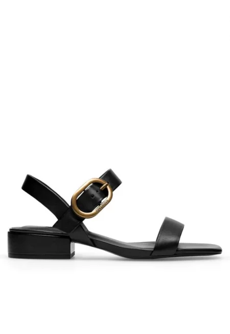 Дамски сандали -  590558841863439 - Естествена кожа - Черни