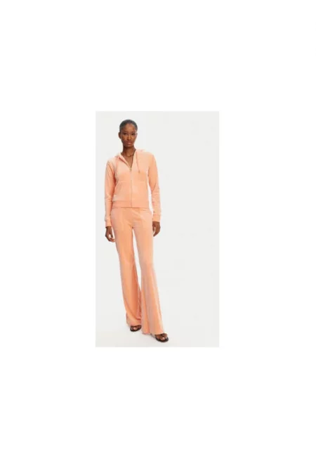 Дамски спортен панталон  JCSEBJ001G - Полиестер/Еластан - Оранжев - Оранжев