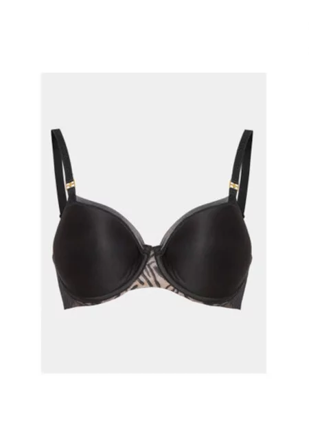 Дамски сутиен -  303156893 - Полиамид/Еластан - Черен