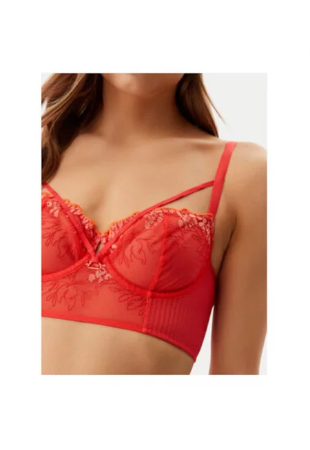 Дамски сутиен -  304888526 - Найлон - Черен - Черен