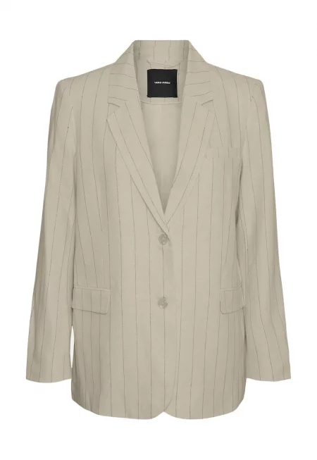 Дамско яке  10304657 - Лен/Вискоза - Бежов