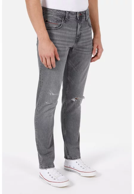 Дънки деграде - Сив