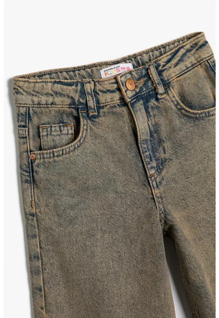 Дънки с широк крачол