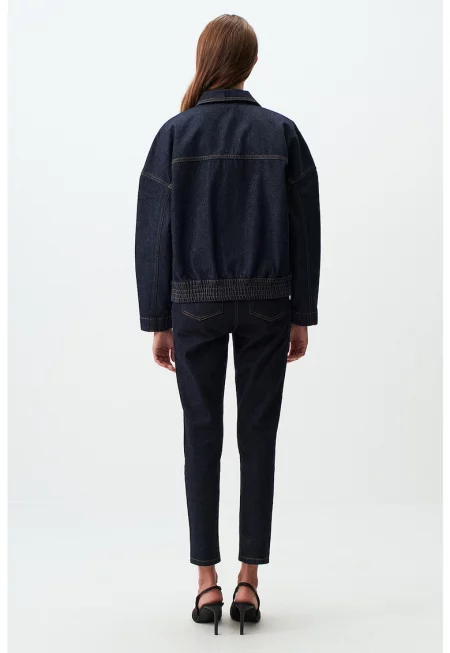 Дънково яке с цип