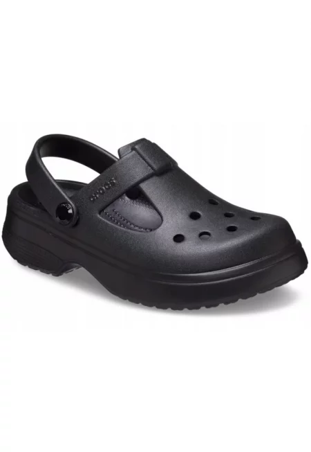 Детски сабо -  класическо сабо Mary Jane - черно