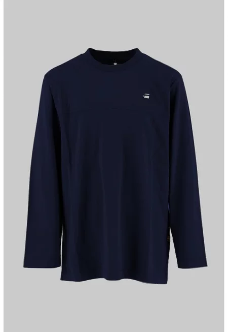 Едноцветна памучна блуза