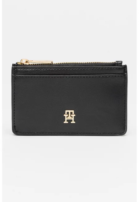 Калъф за карти и ключодържател - Черен