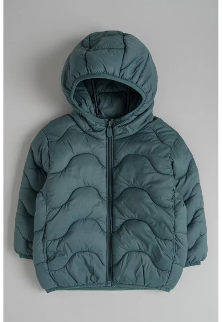 Капитонирано зимно яке с качулка