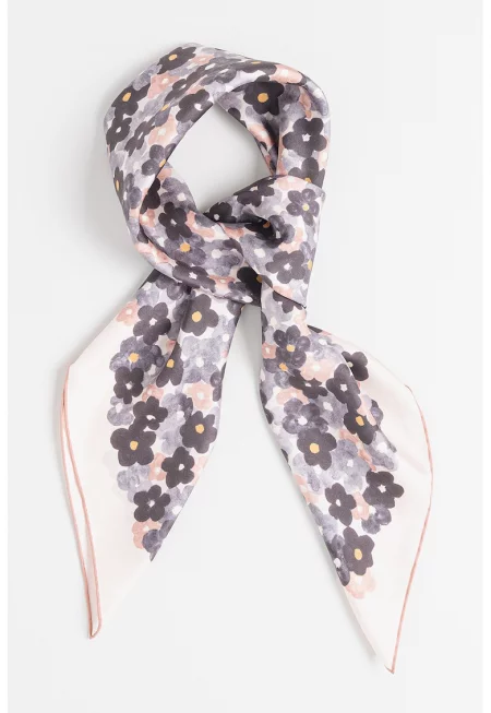 Копринен флорален шал Tortona