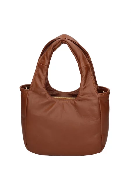 Кожена чанта с отделяща се презрамка