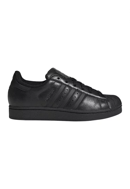 Кожени спортни обувки Superstar II - Черен
