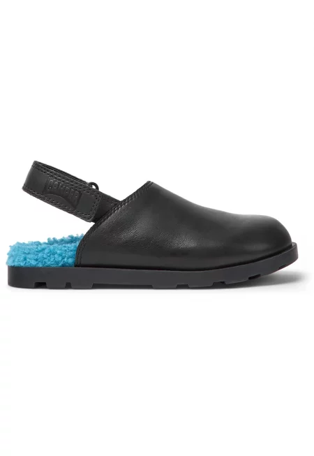 Кожено сабо Brutus 8503 - Черен