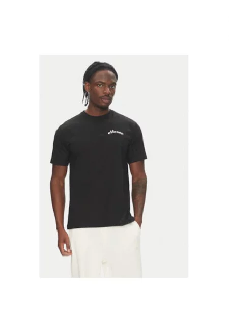 Мъжка тениска  SHZ21991011 - памук - черна - Черен