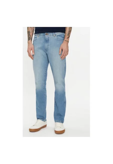 Мъжки дънки -  303594602 - Памук - Син