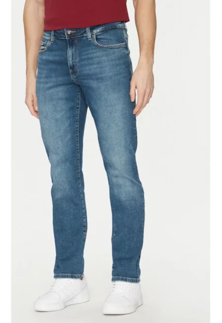 Мъжки дънки -  304805585 - Памук/Памук - Сини - Син