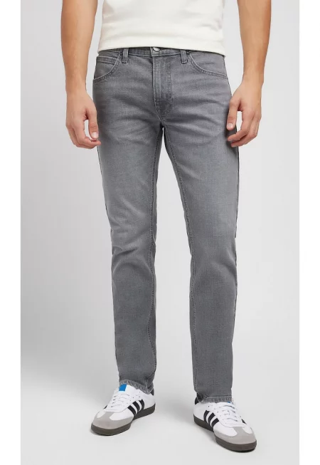 Мъжки дънки  DAREN - памук/еластан - сиви