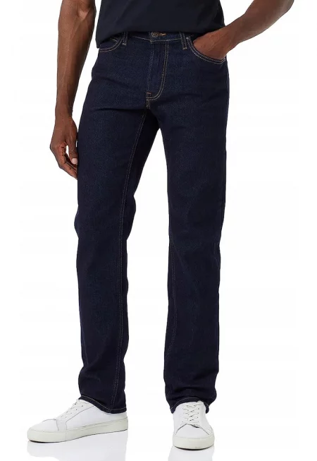 Мъжки дънки  Daren Rinse - памук/еластан - тъмносини