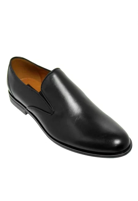 Мъжки елегантни обувки  Co9 - черни - Черен