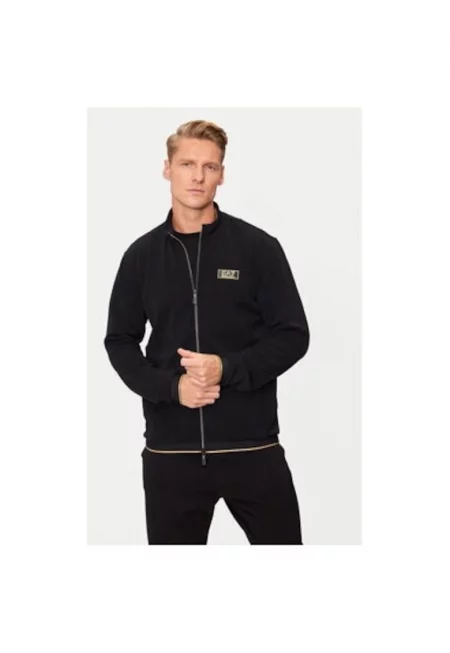 Мъжки суитшърт - Emporio Armani  304285721 - Полиестер - Черен - Черен