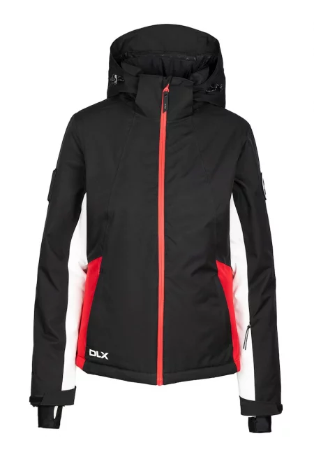 Непромокаемо подплатено ски яке Dolores - Черен